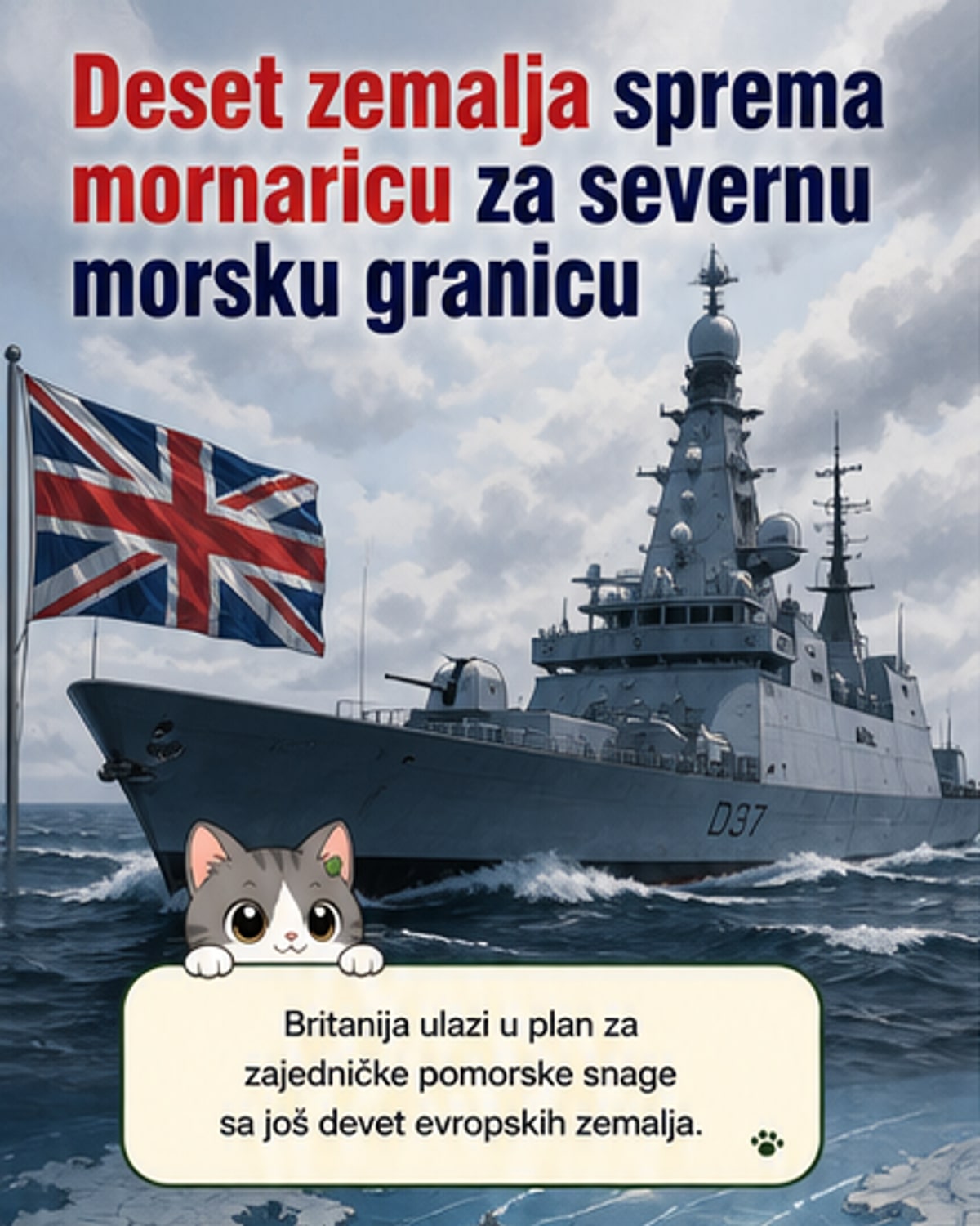 Deset zemalja gradi zajedničku mornaricu