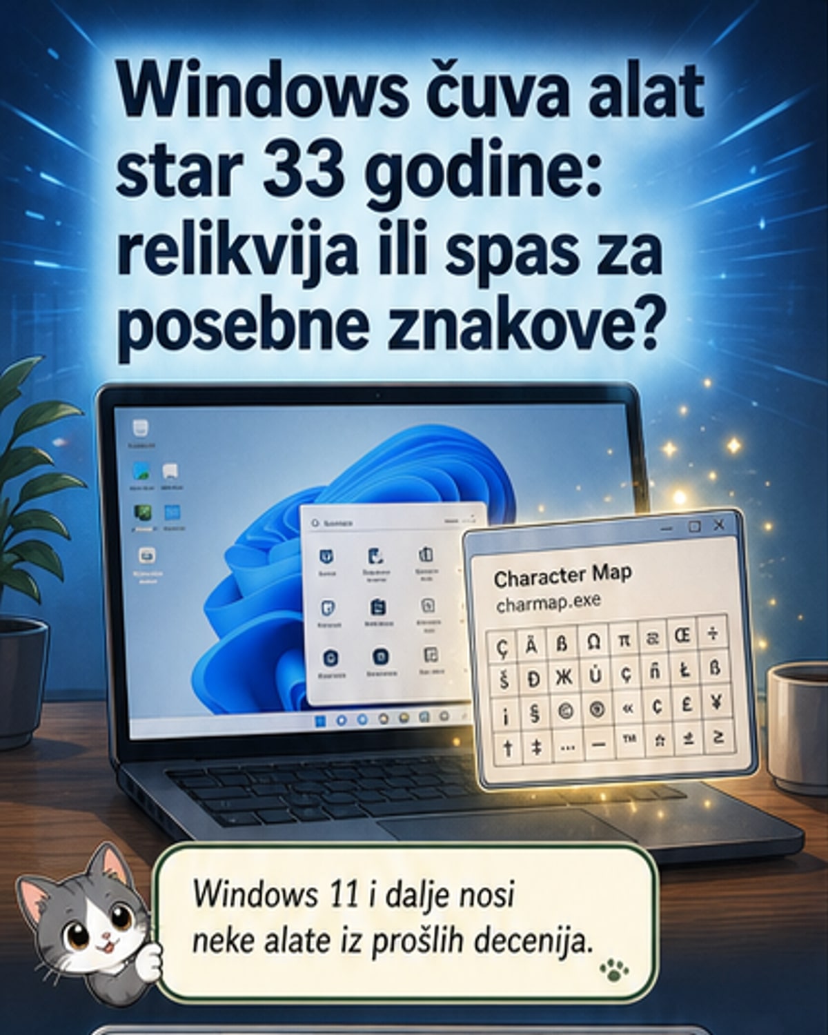 Windows i dalje ima ovaj 33-godišnji alat