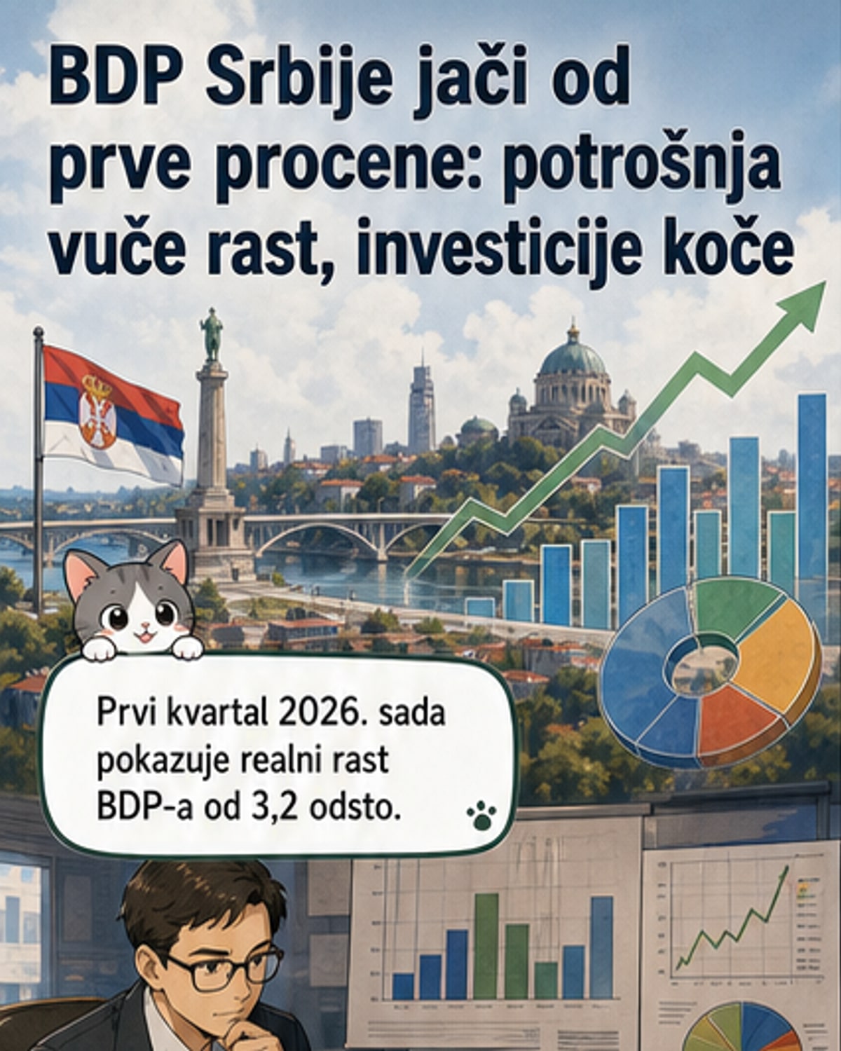Економија Србије порасла више него што је очекивано