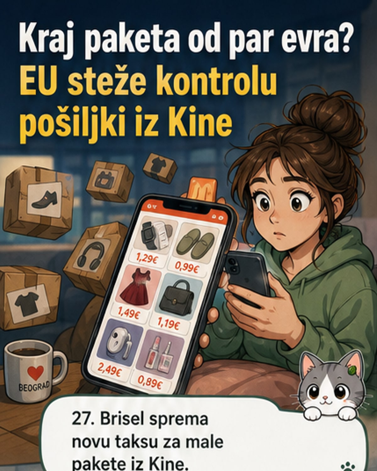 ЕУ уводи таксе на кинеске пакете