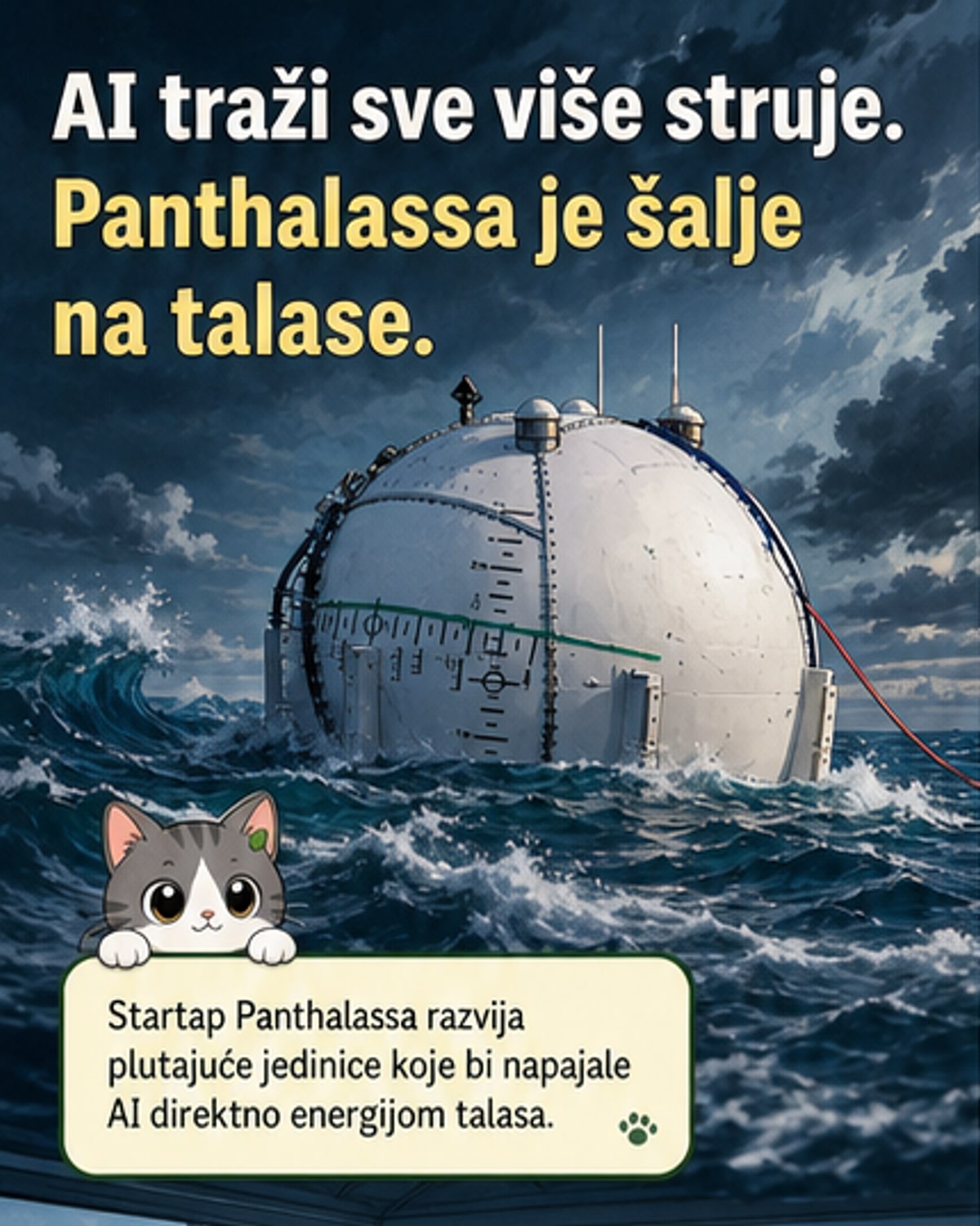 Океанске кугле које напајају вештачку интелигенцију