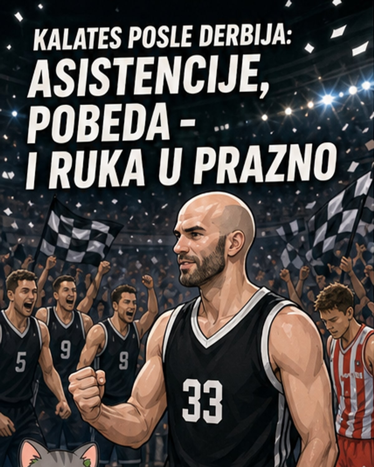 Водитељка 'испалила' Калатеса