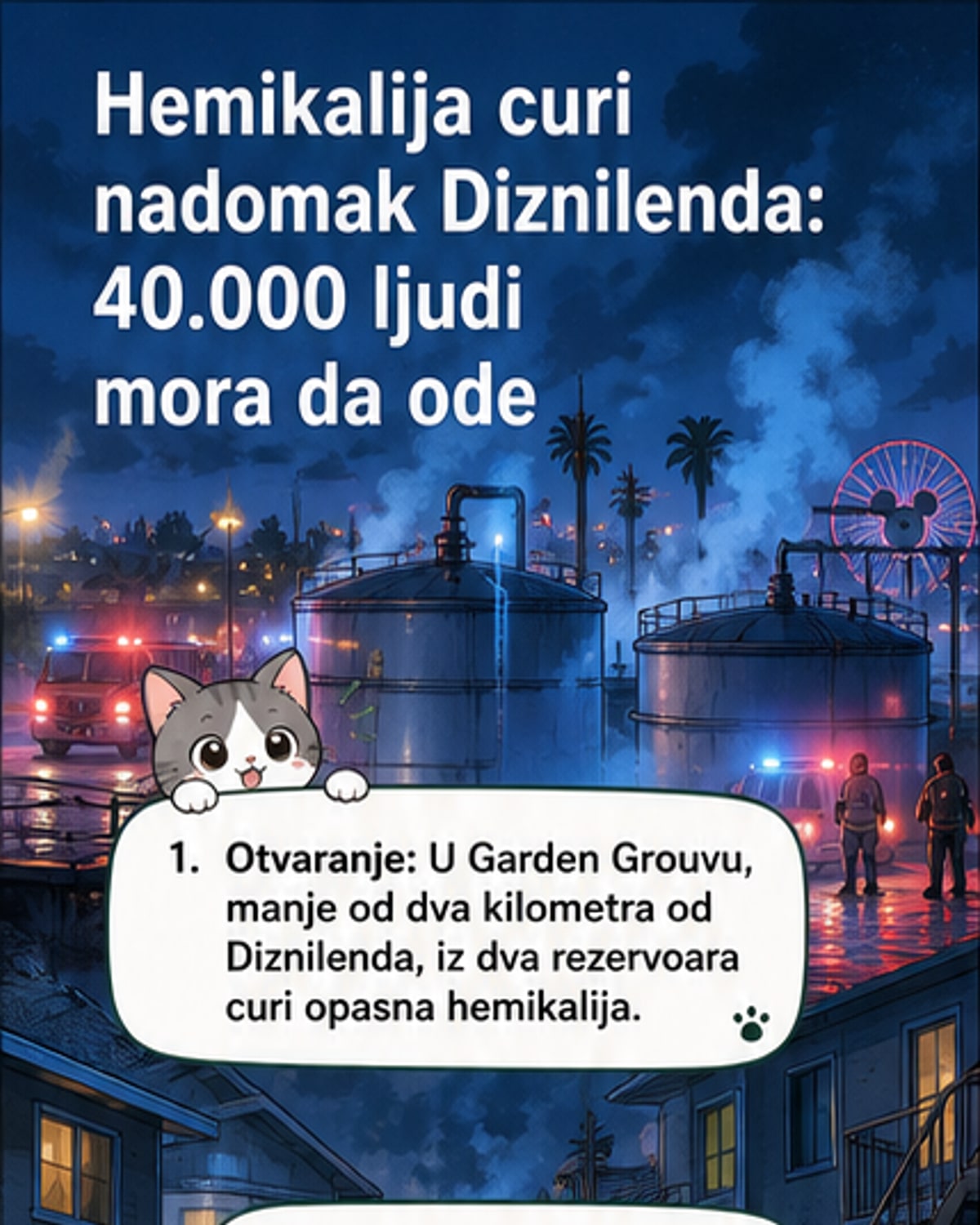 40.000 evakuisano zbog hemikalije