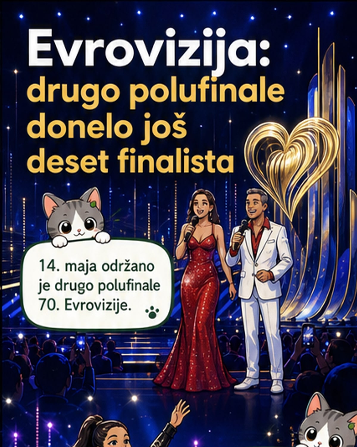 Još deset zemalja u finalu Evrovizije