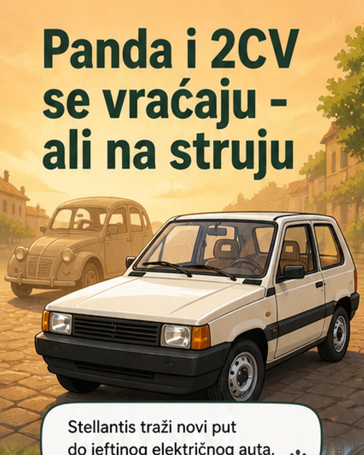 Stellantis vraća jeftine gradske automobile kao EV modele