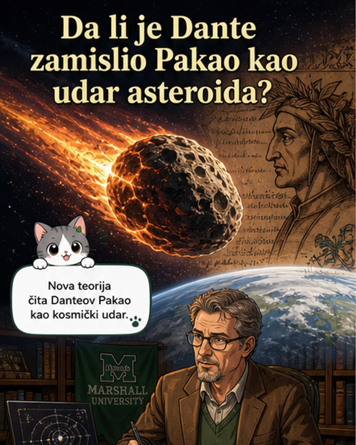 Дантеов Пакао — удес астероида?