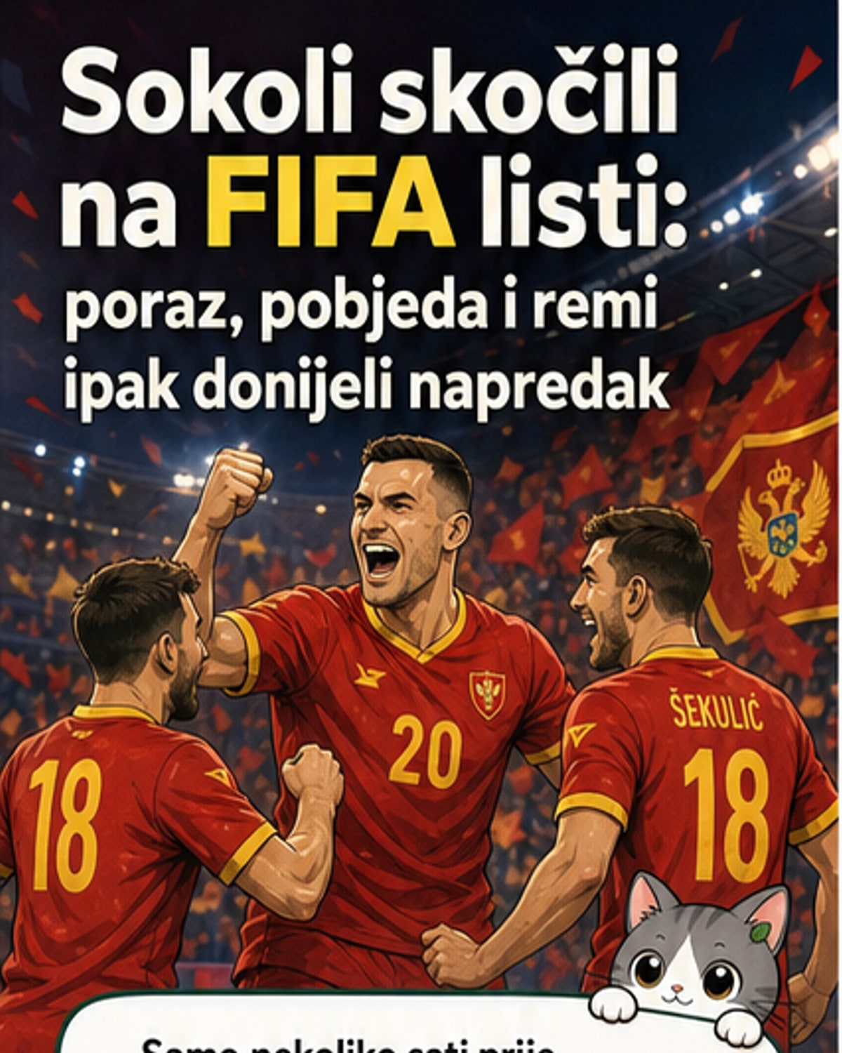 „Sokoli“ napredovali na FIFA listi