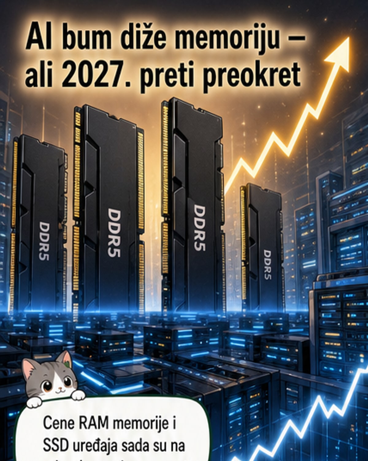 RAM memorija na vrhu – ali pad cene je blizu?