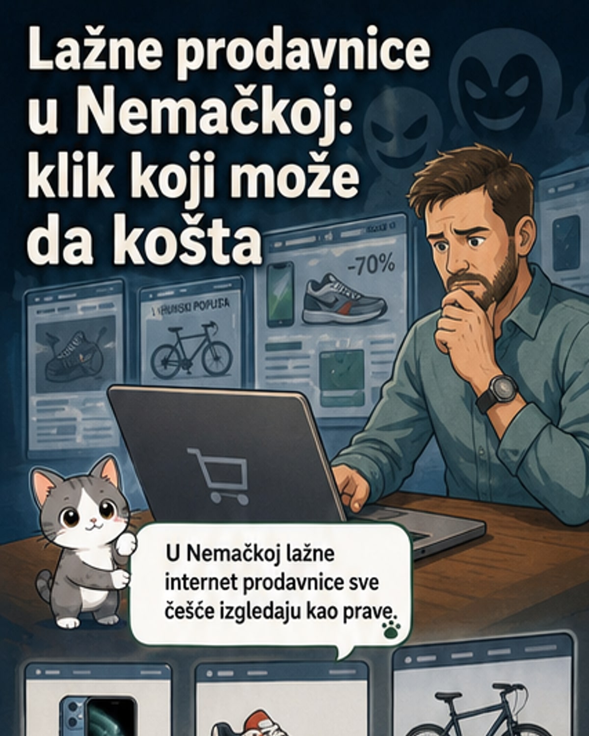 Lažne prodavnice prevarile hiljade