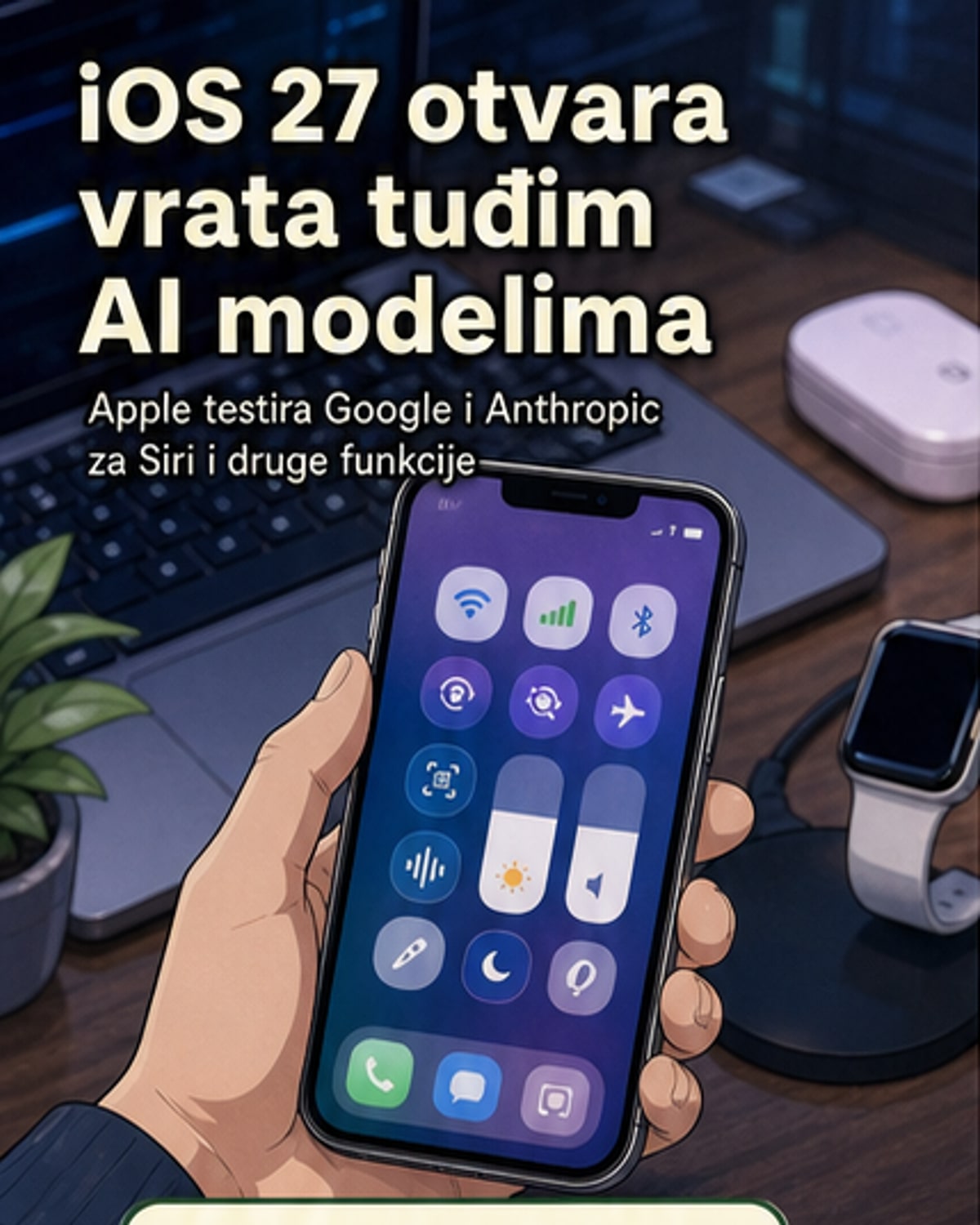 Apple menja pravila: vi birate AI na iPhone-u