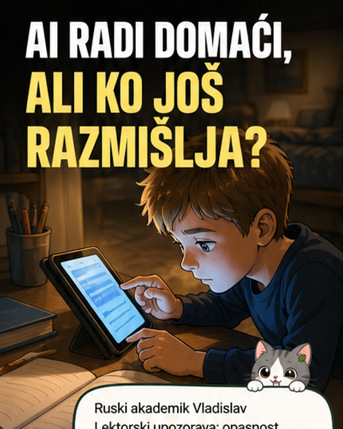 AI umesto razmišljanja? Deca gube kritičko mišljenje