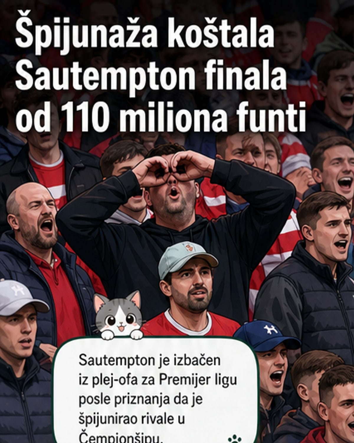 Špijuniranje izbacilo Sautempton iz plej-ofa
