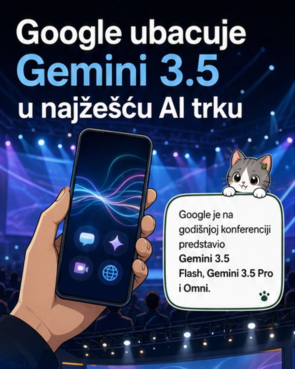 Google lansirao Gemini 3.5 i Omni