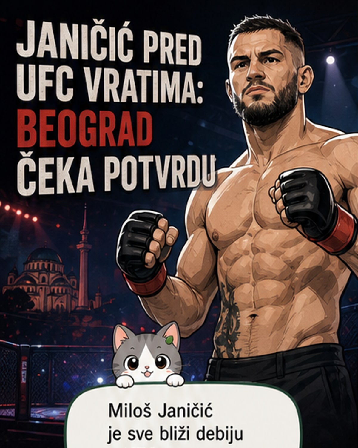 Јаничић на корак од UFC-а