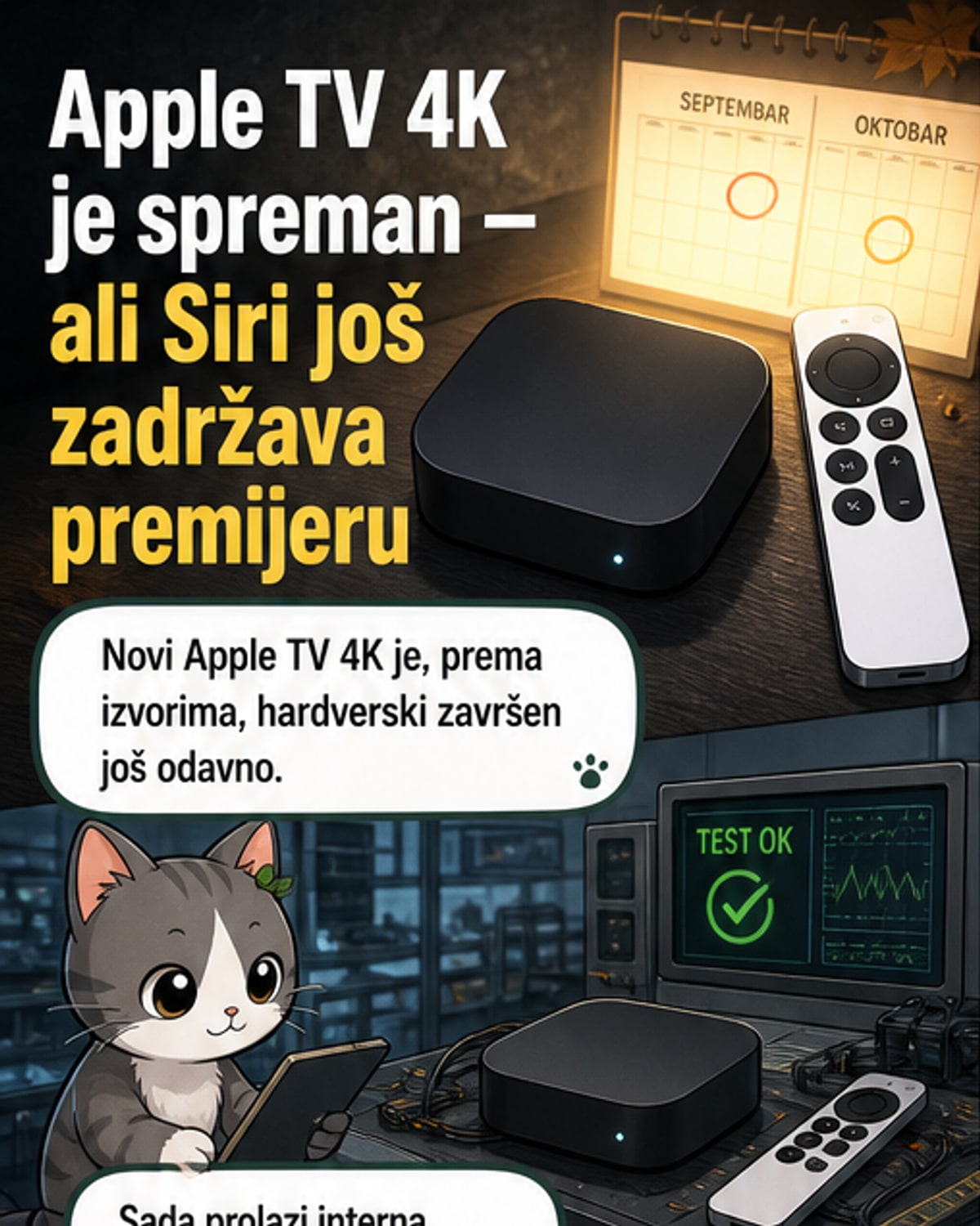 Novi Apple TV 4K stiže ove jeseni