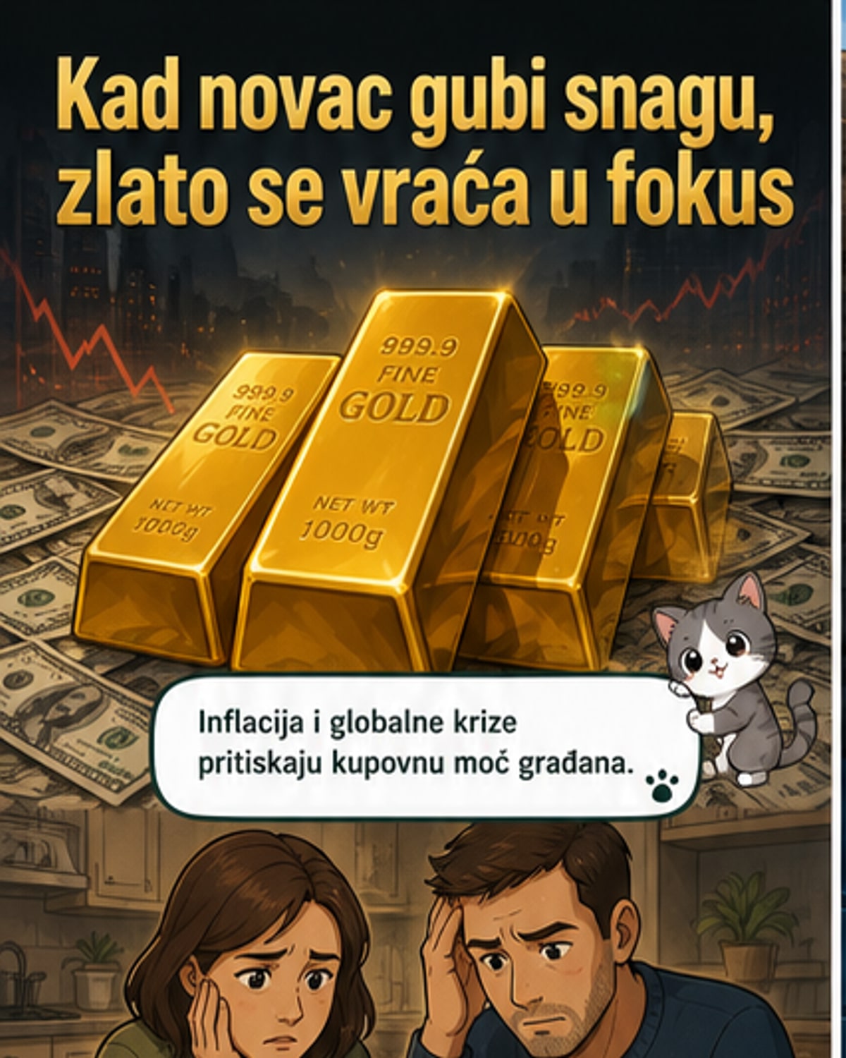 Злато као упориште у нестабилним временима