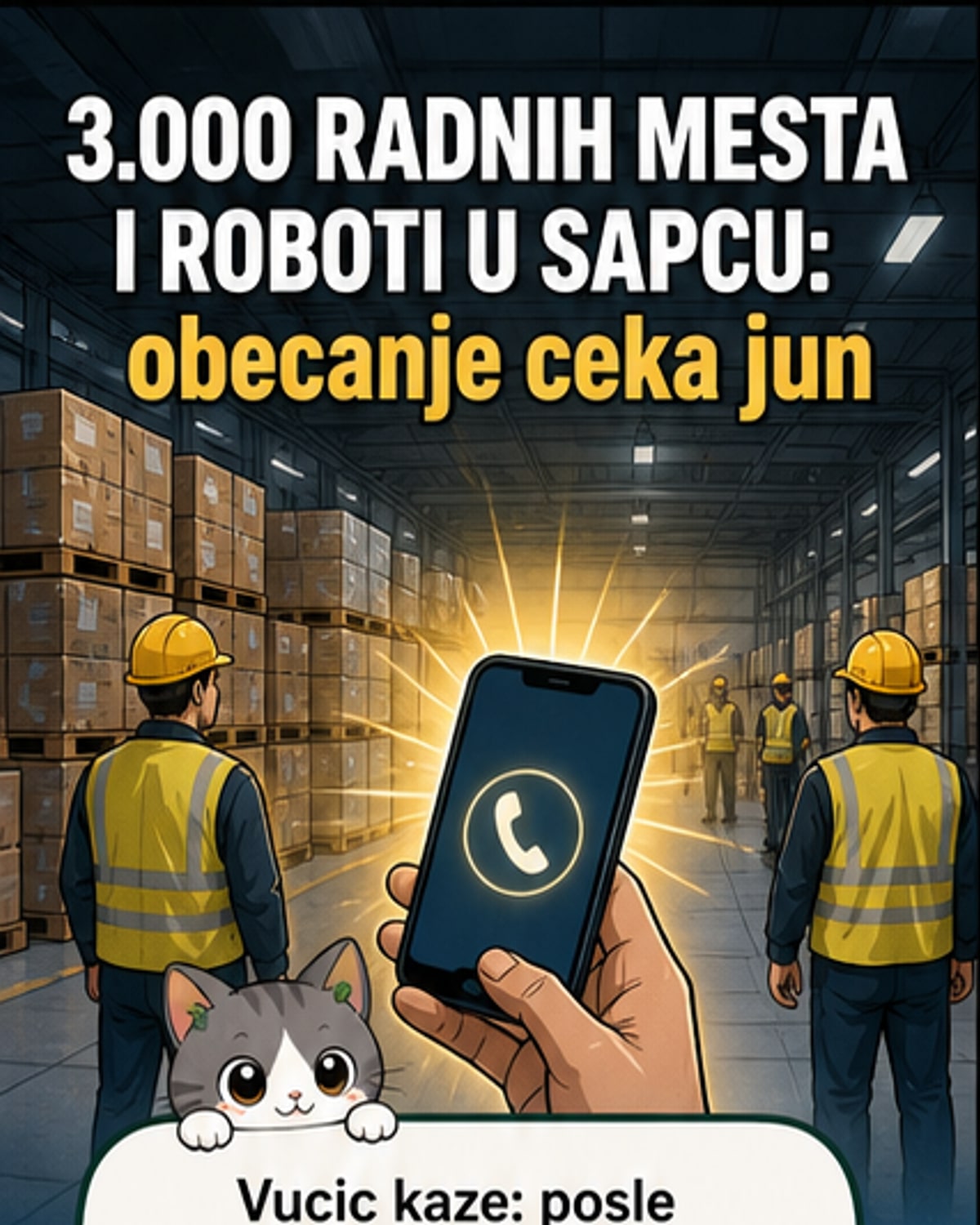 Фабрика хуманоидних робота у Шапцу