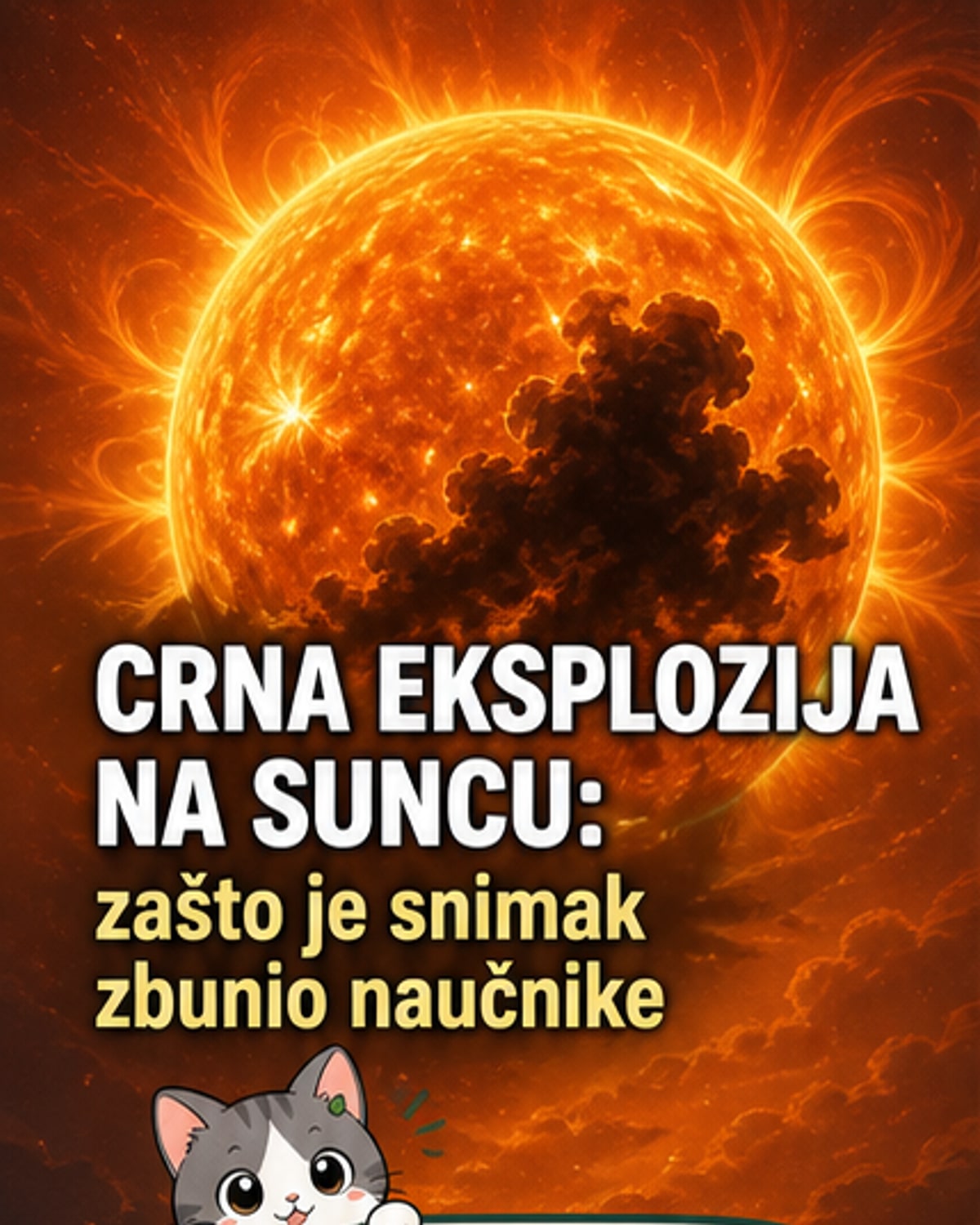 На Сунцу забележена црна експлозија