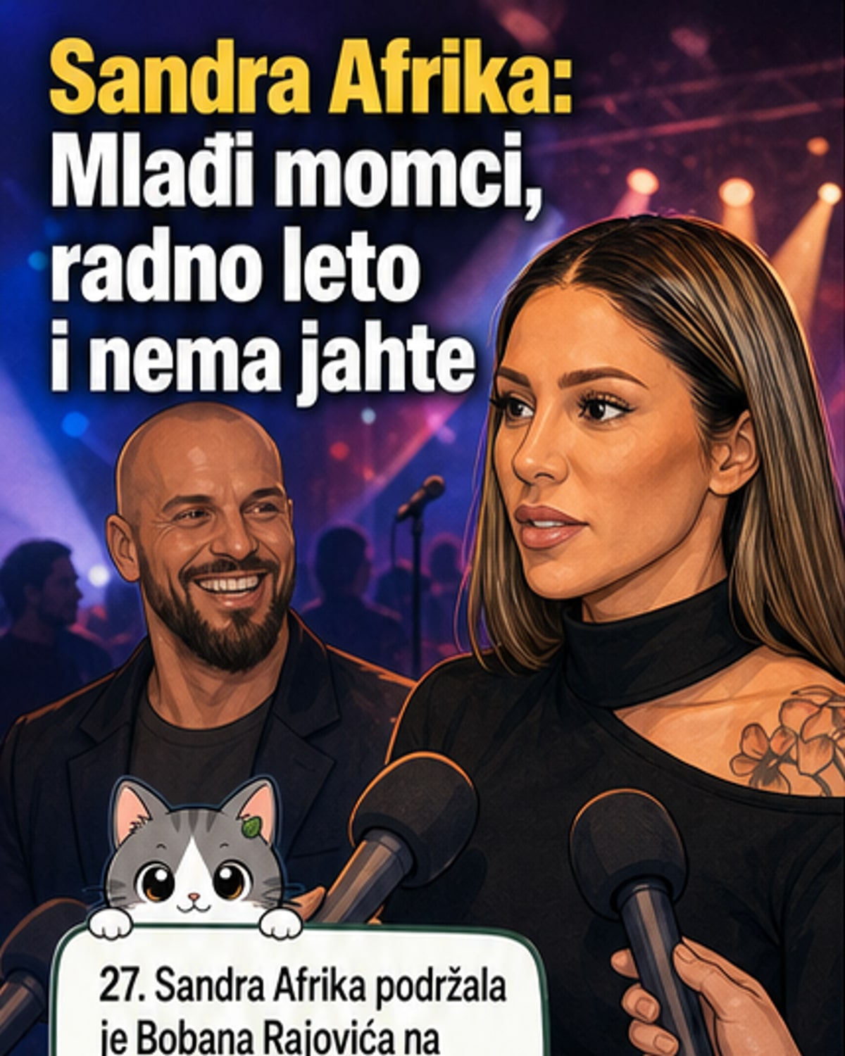 Сандра Африка: „Боље пилетина него коњетина“