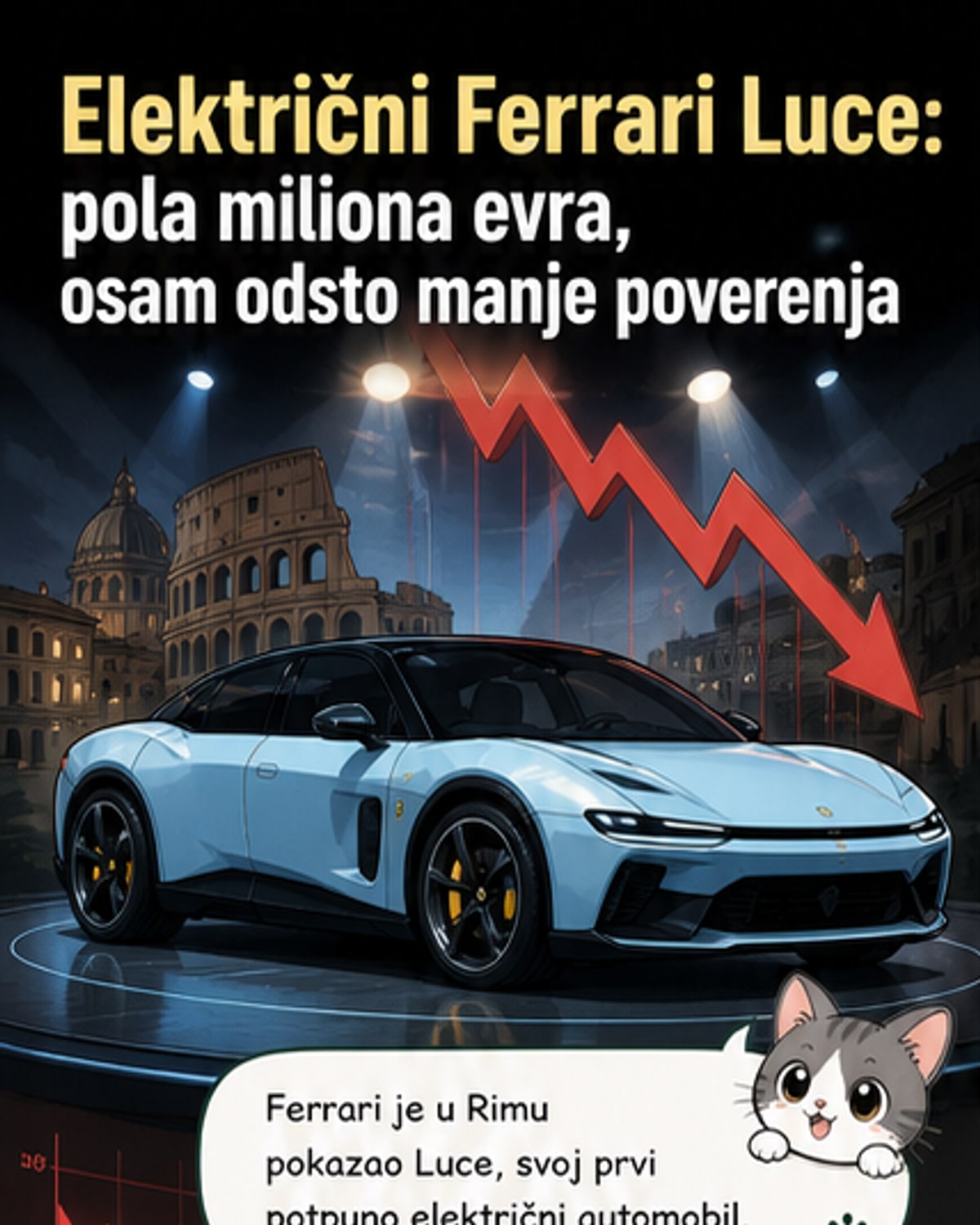 Нови Ферари изазивао пад акција