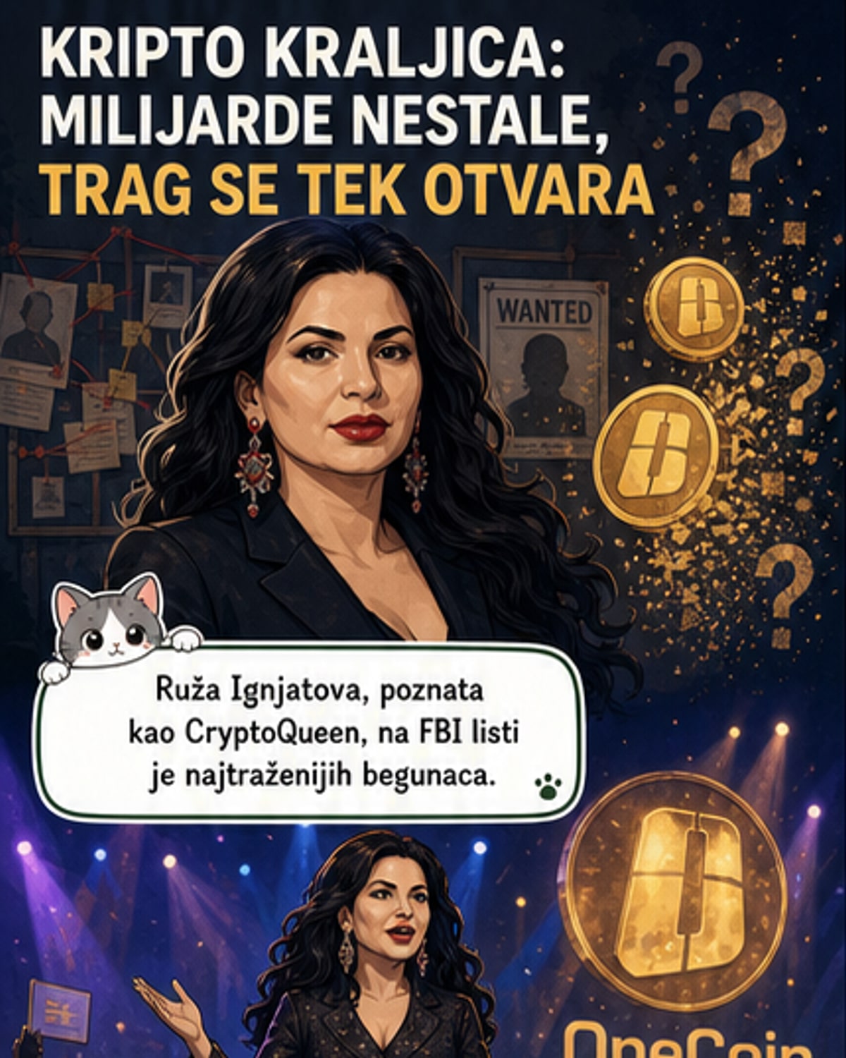 ФБИ тражи „Крипто краљицу“ која је искрцала милијарде