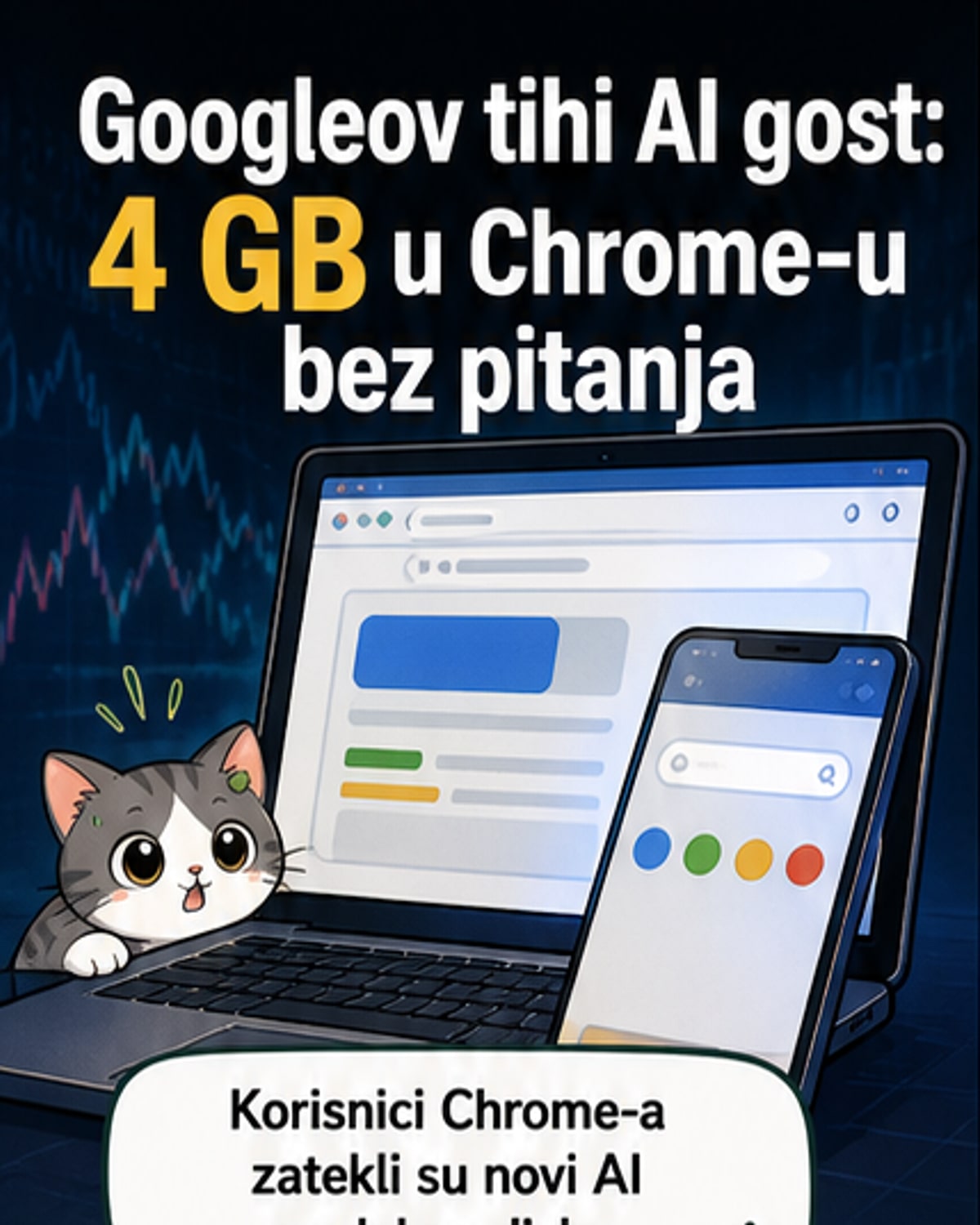 Google tajno instalira AI na vaše uređaje