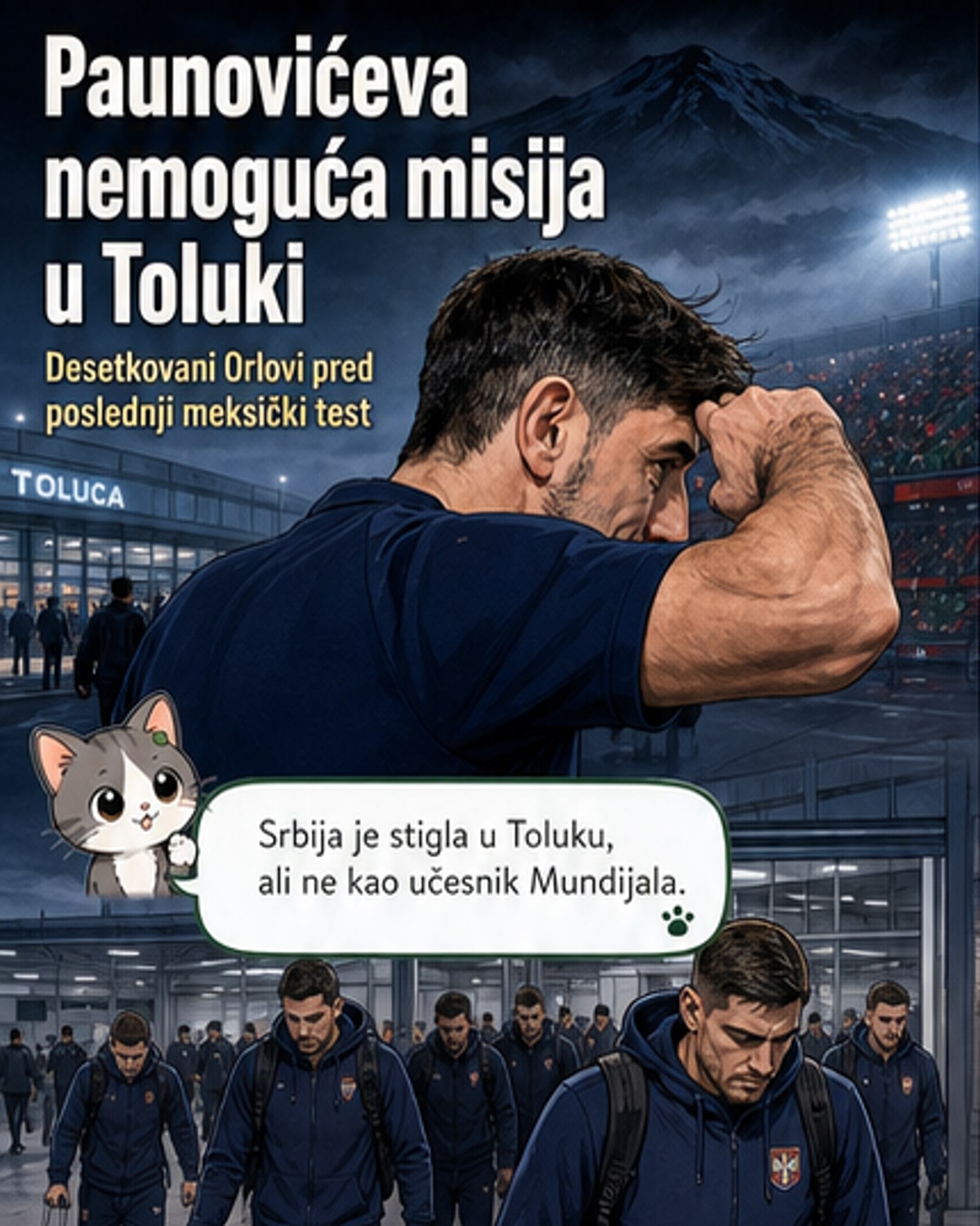Србија као „тест“ за Мексико пред Мундијал