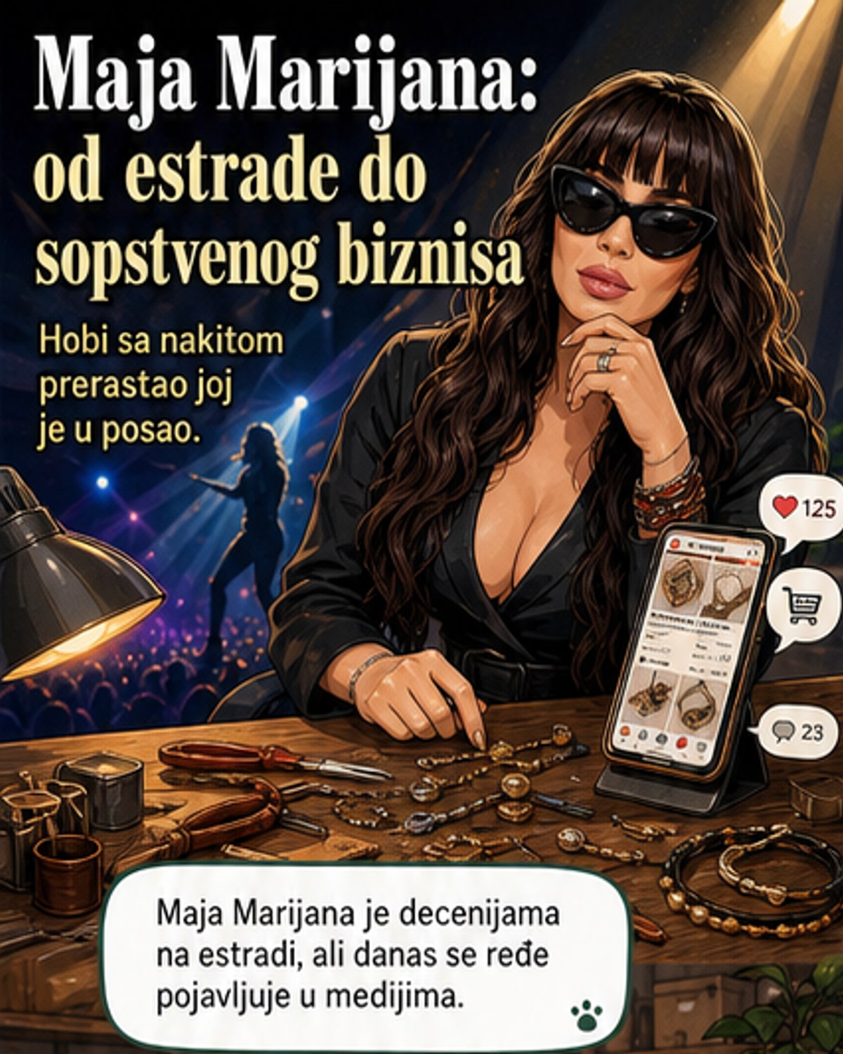 Певачица Маја Маријана променила фокус