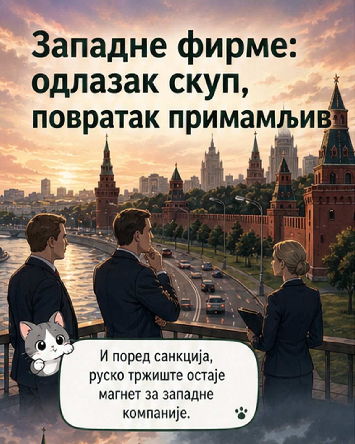 Западне фирме и даље гледају Русију