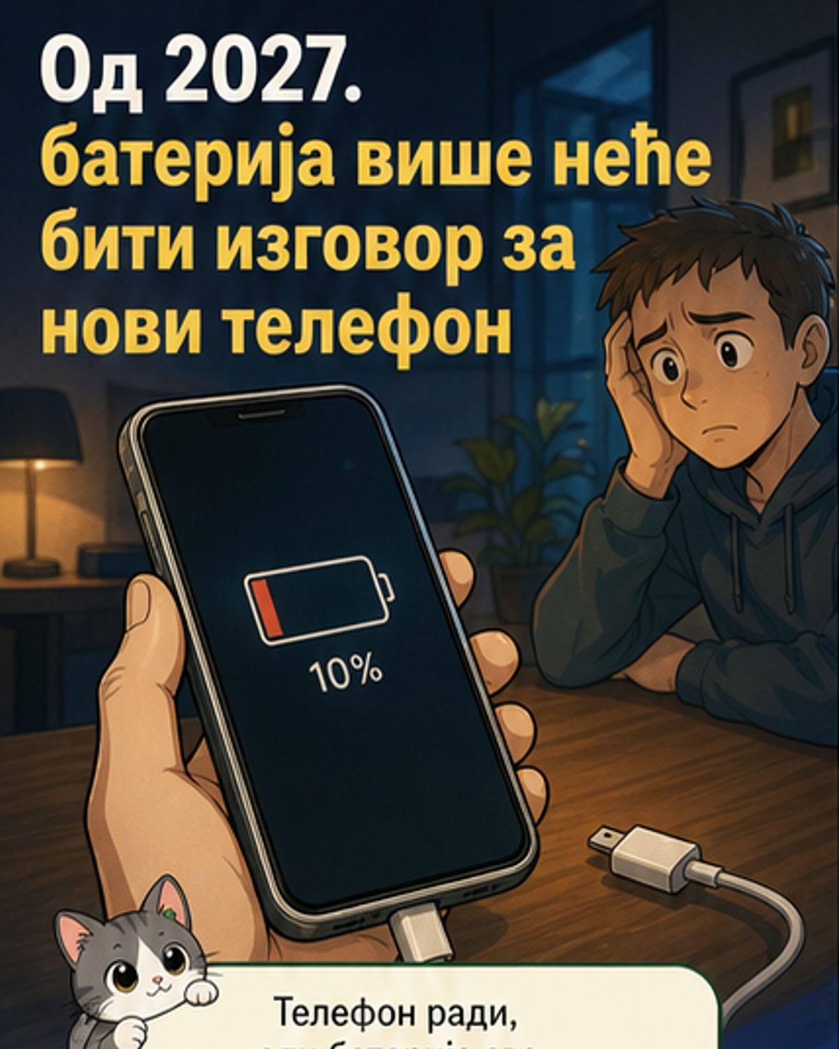 Од 2027. телефони морају да трају