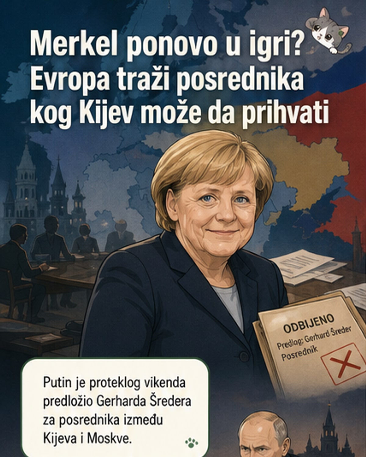 Ангела Меркел поново у фокусу