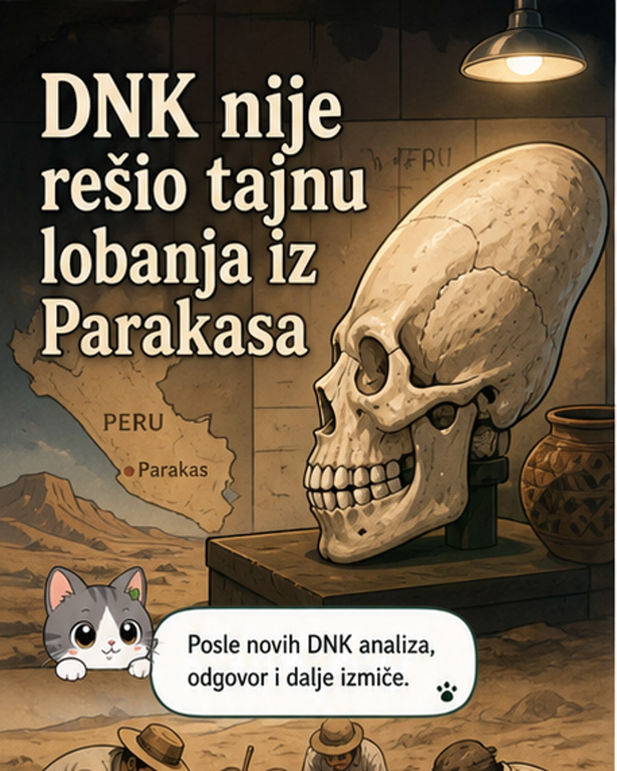 Ни ДНК не може да разреши тајну ових лобања