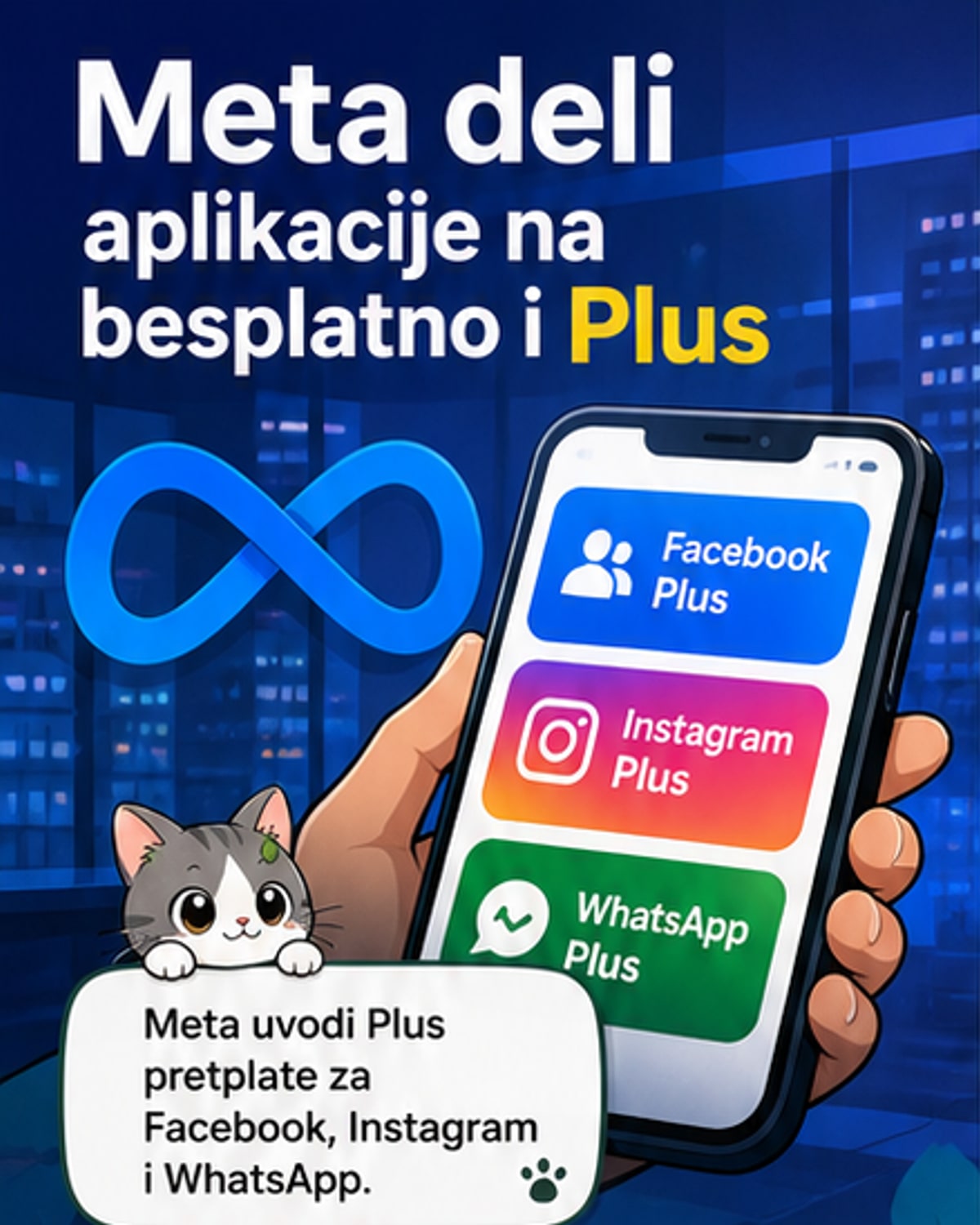 Мета уводи платне претплате
