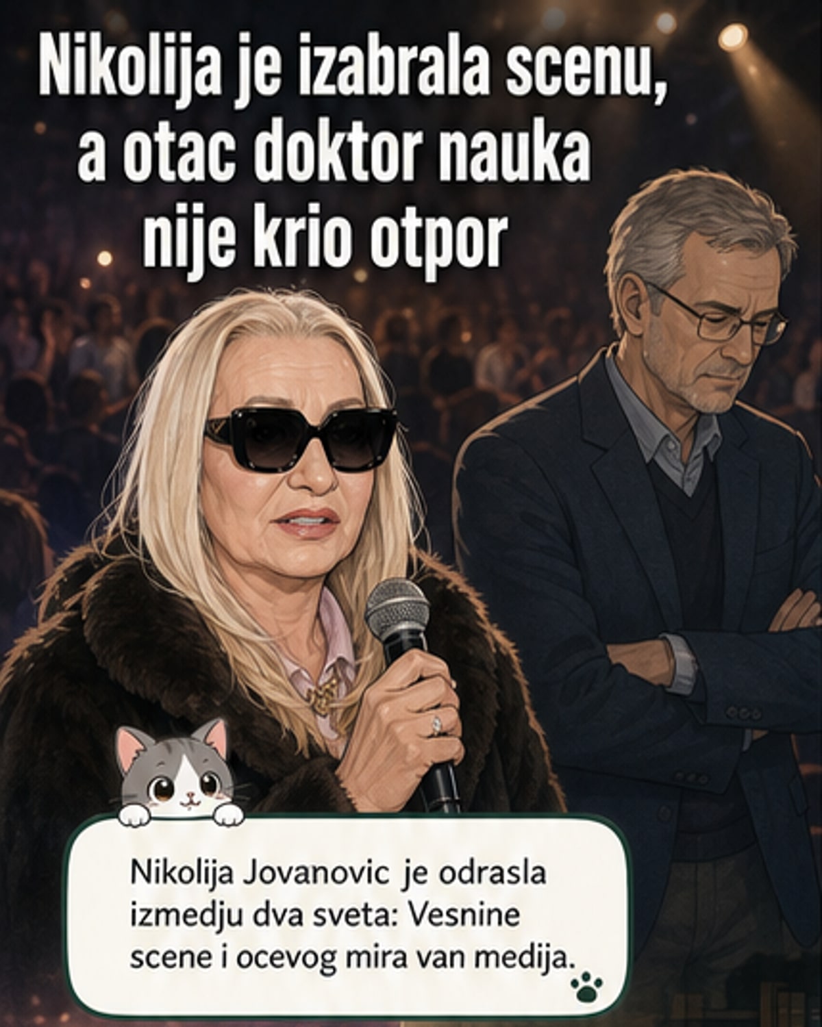 Николијин отац „алергичан“ на естраду