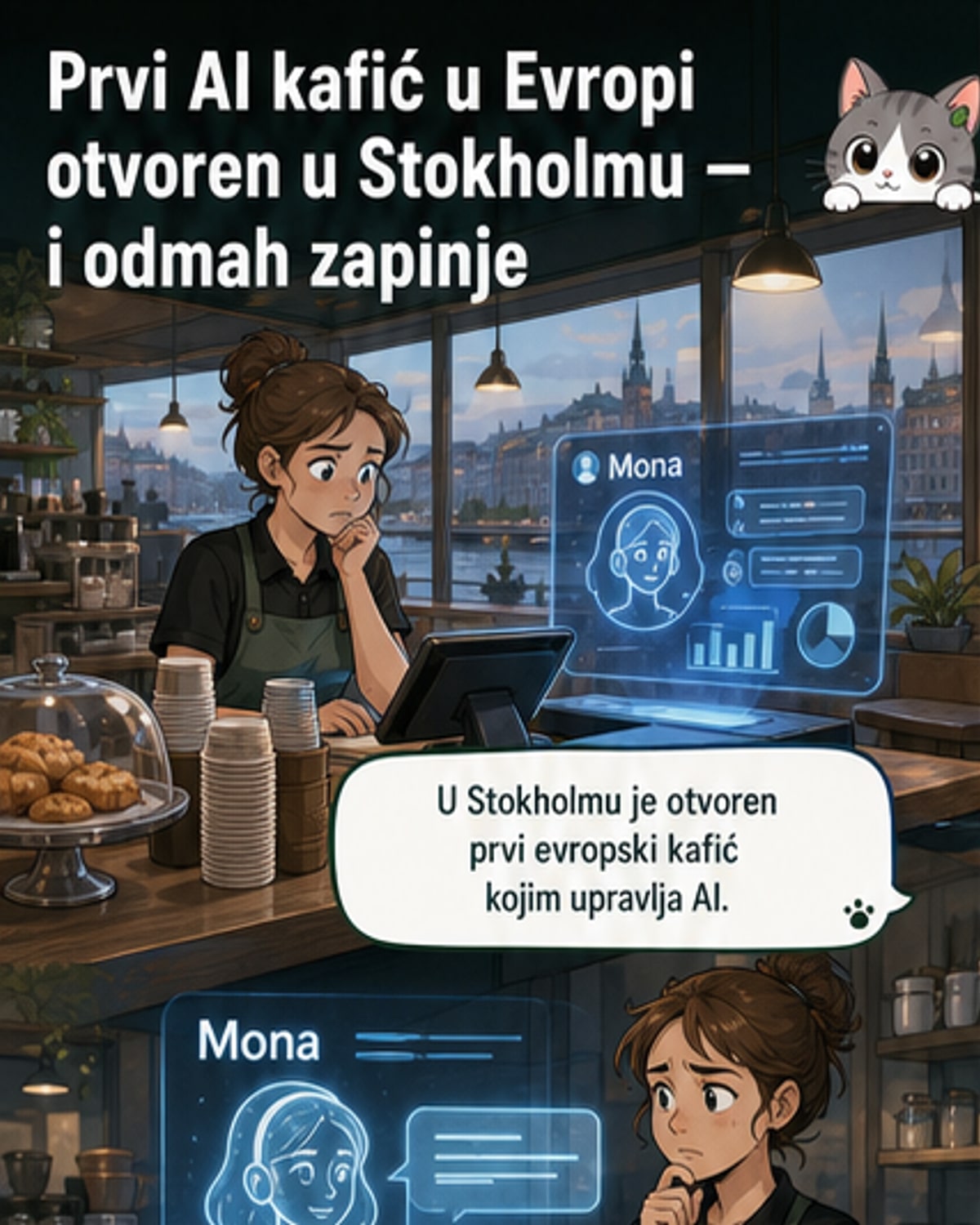 Први европски кафић без људског шефа