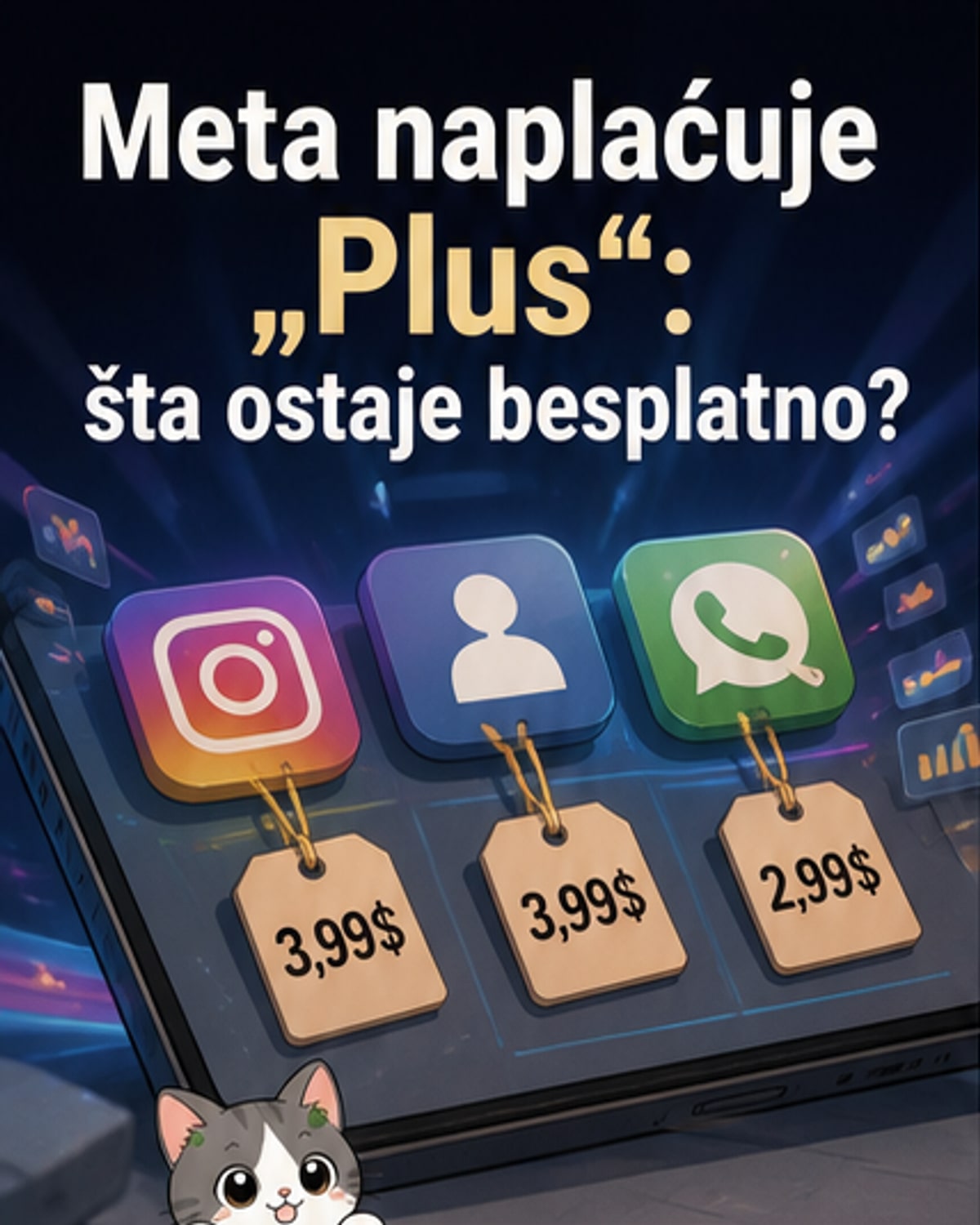 Meta lansira pretplatu Plus