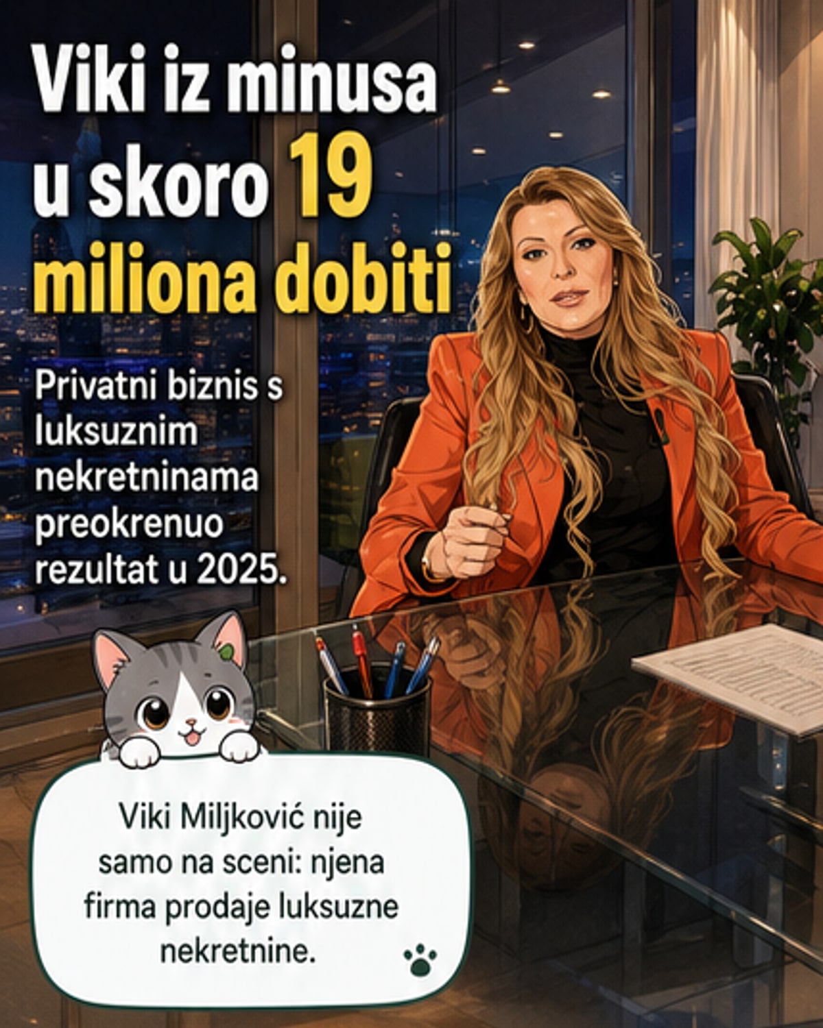Вики Милјковић: Бизнис скокнуо у добит