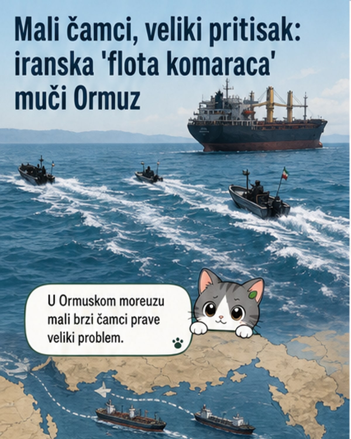 Иранска 'флота комарaca' узрела у Ормузком мореузу