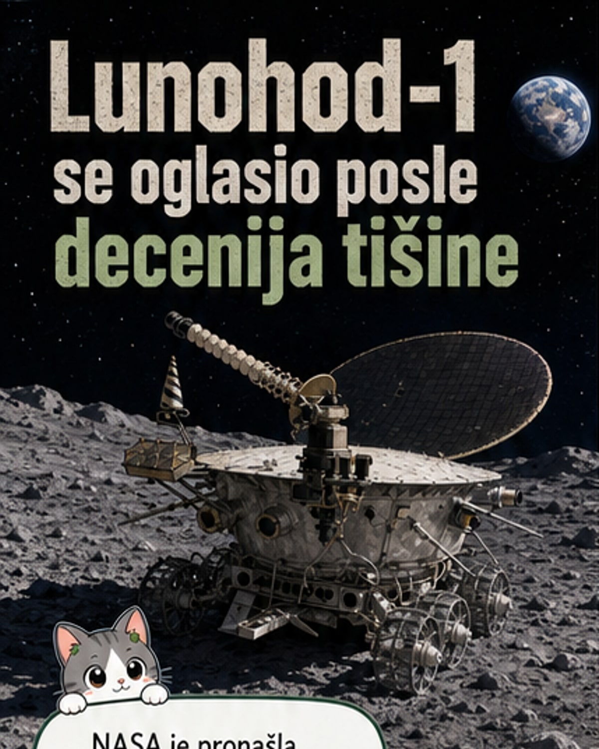 Zaboravljeni rover sa signala sa Meseca