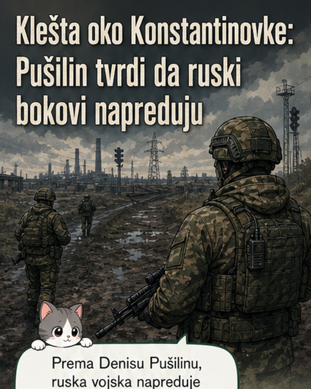 Руска војска стиска клешта око Константиновке