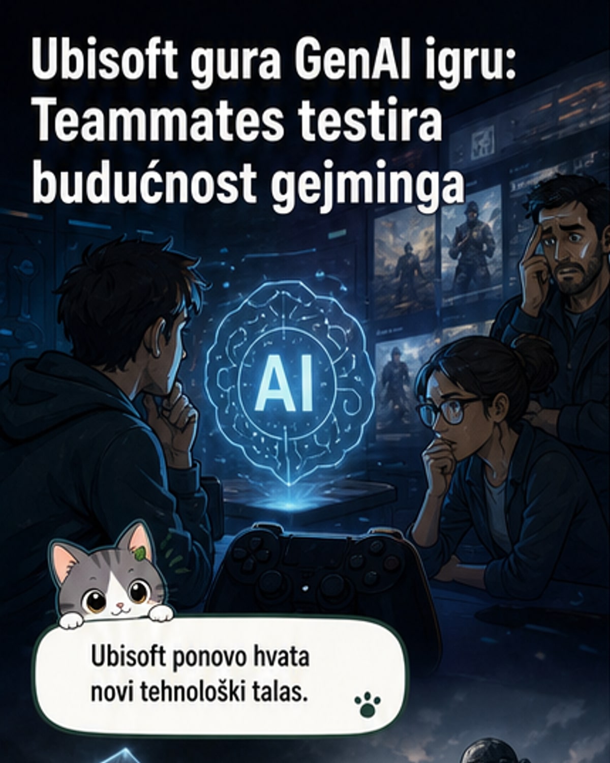 Prva igra napravljena celokupno pomoću GenAI