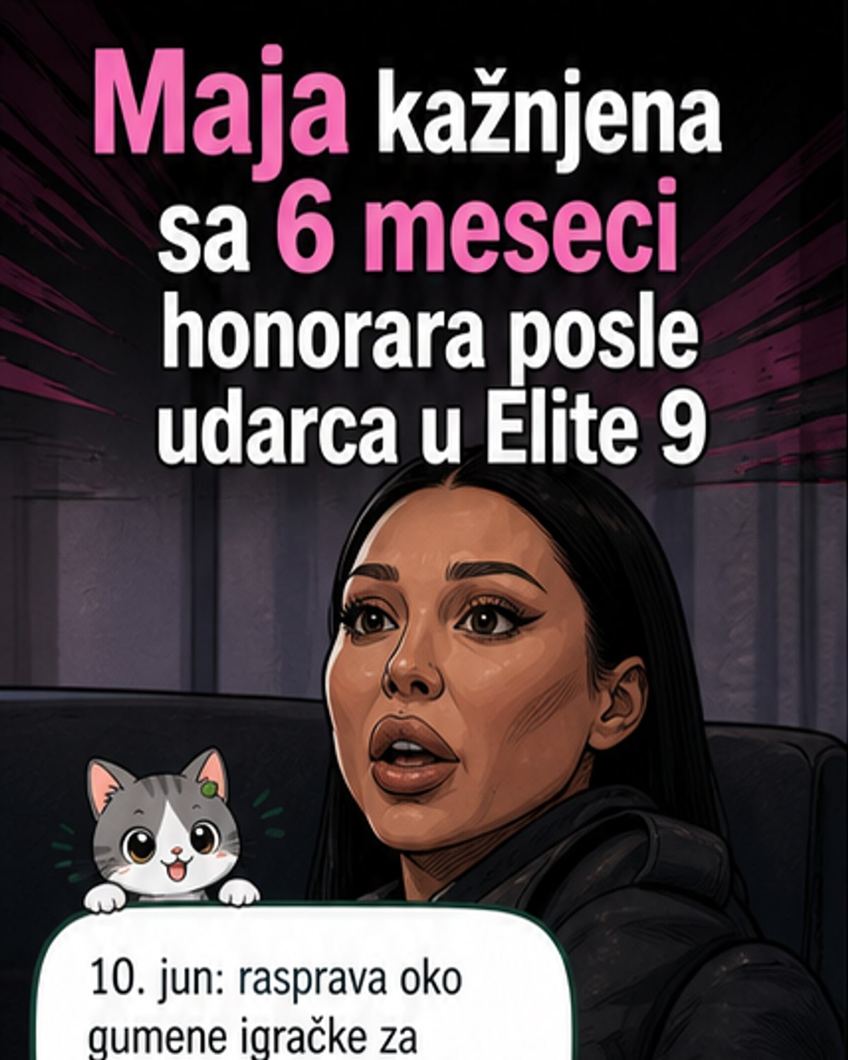 Скриншот са ријалити емисије: Маја Маринковић и Урош Станић у тренутку сукоба у Белој кући.