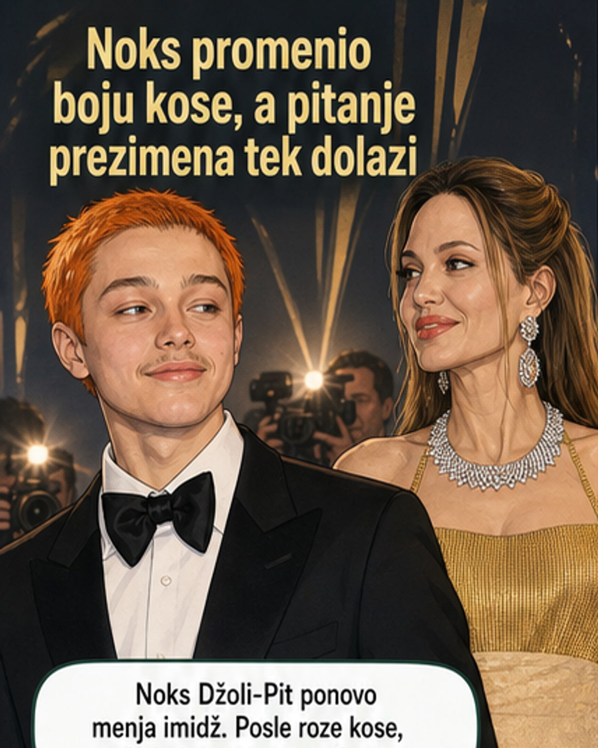 Noks Džoli-Pit promenio boju kose