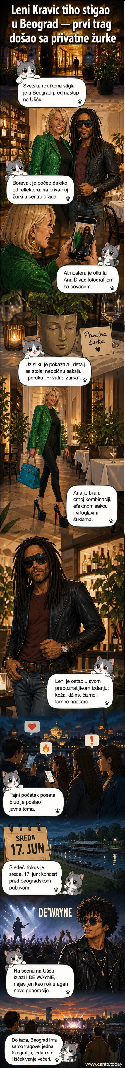 Ana Divac i Leni Kravic na privatnoj večeri u beogradskom restoranu, sa atmosferom ekskluzivnog okupljanja i ikoničnim stilom muzičke legende.