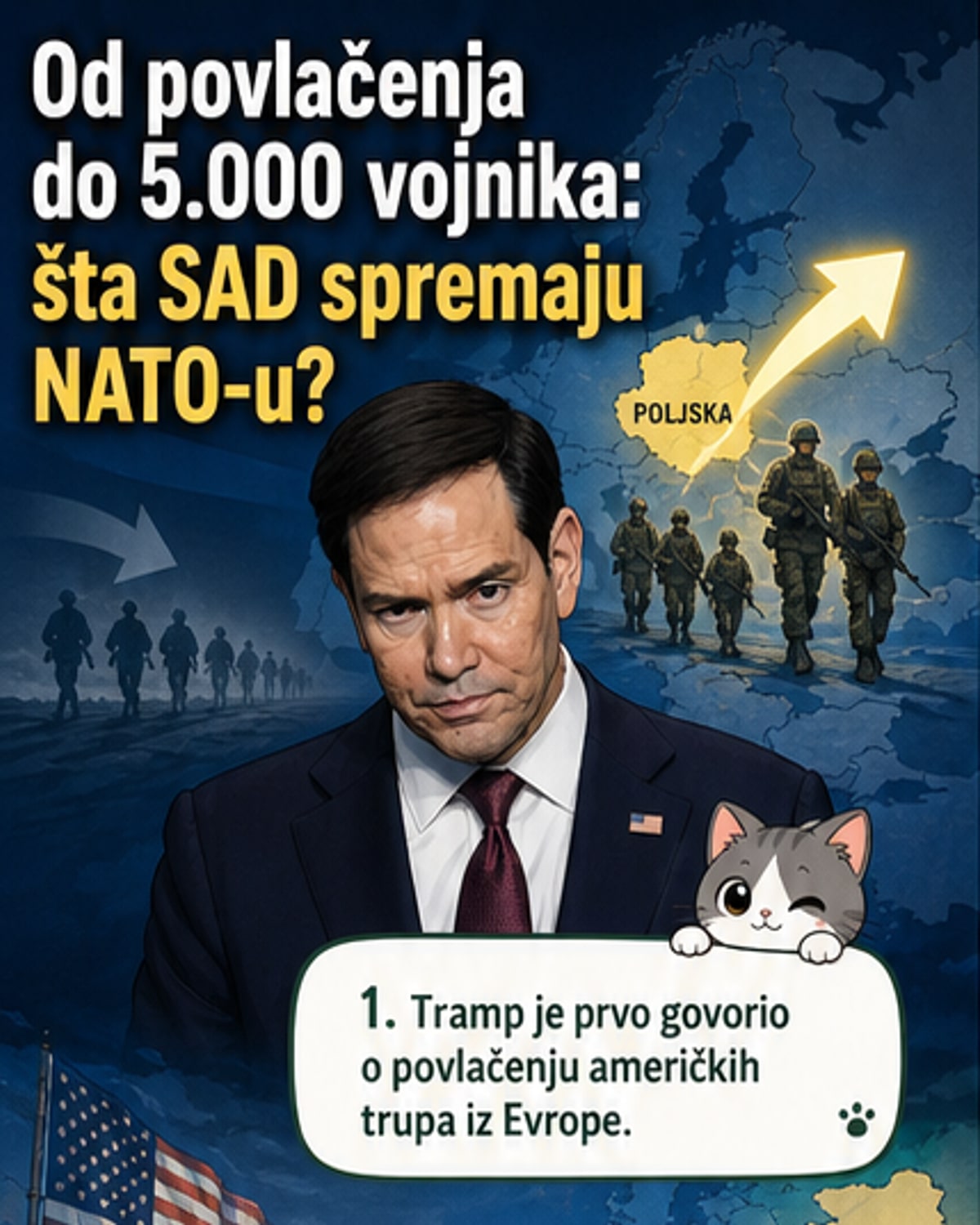 САД мења војну присутност у Европи