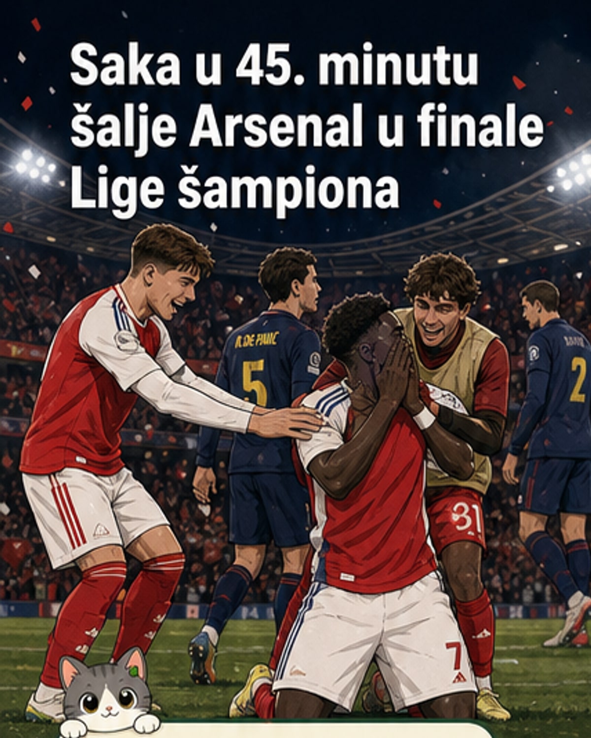 Arsenal u finalu Lige šampiona