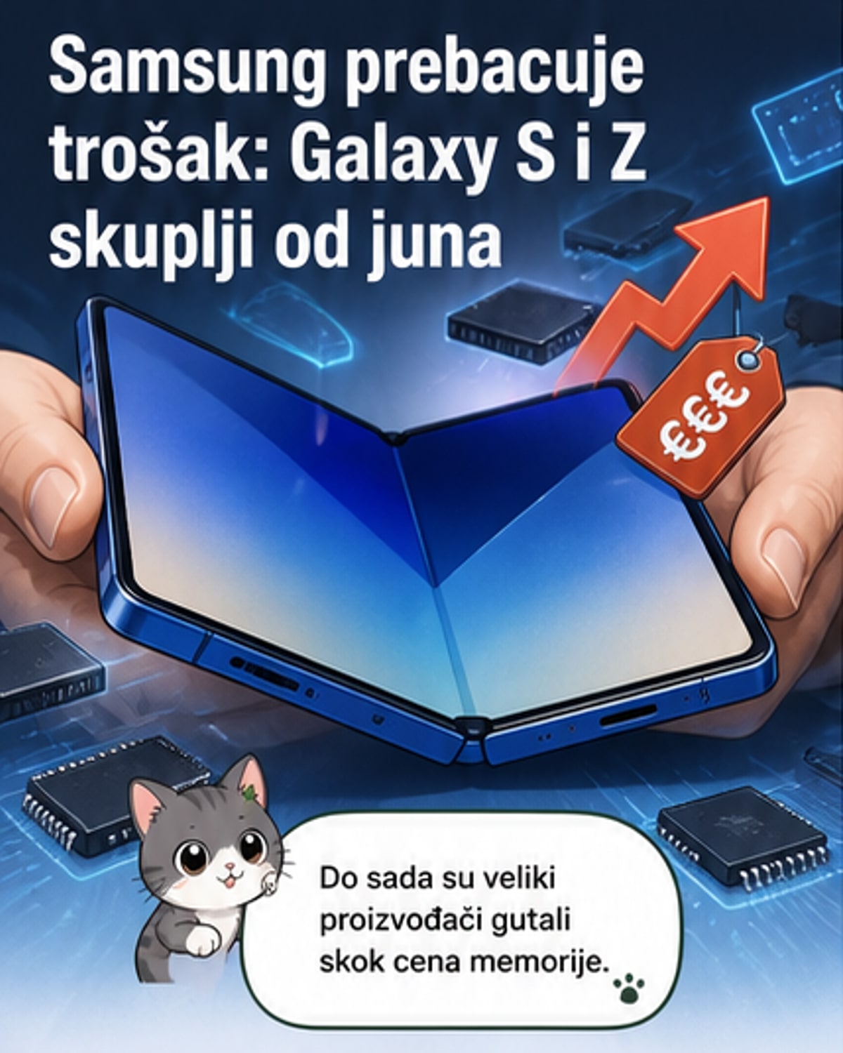 Samsung podiže cene Galaxy telefona