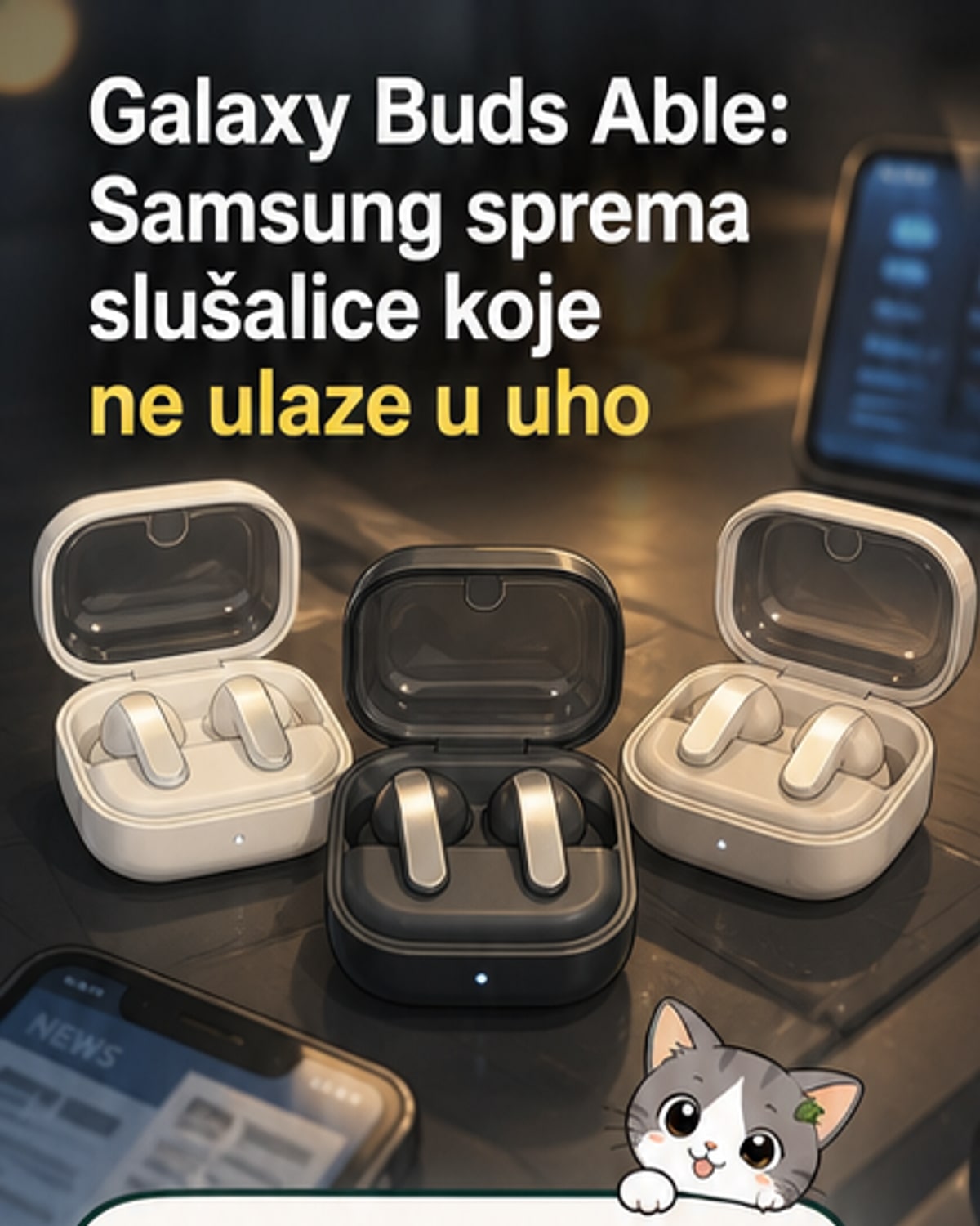 Самсунг припрема нови облик слушалица
