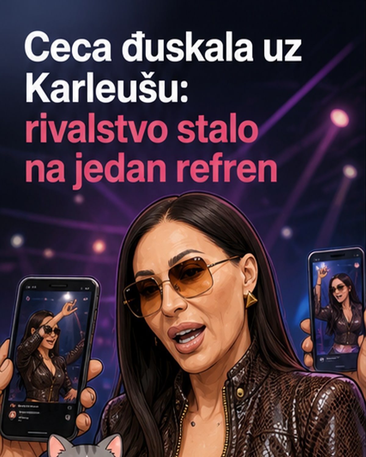 Цеца игра Крљушину песму