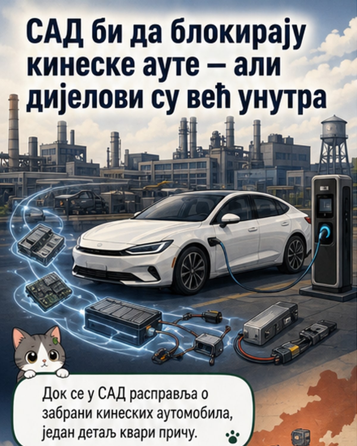 Амерички ауто-гиганти користе кинеске делове